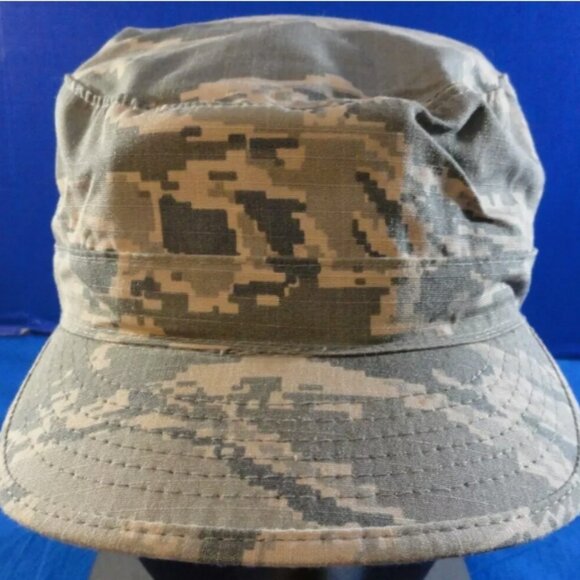 sz7 3/4 ABU TIGER STRIPE CAMO CAP COMPANY UTILITY AIR FORCE USAF PATROL RC 1255 - Picture 1 of 8
